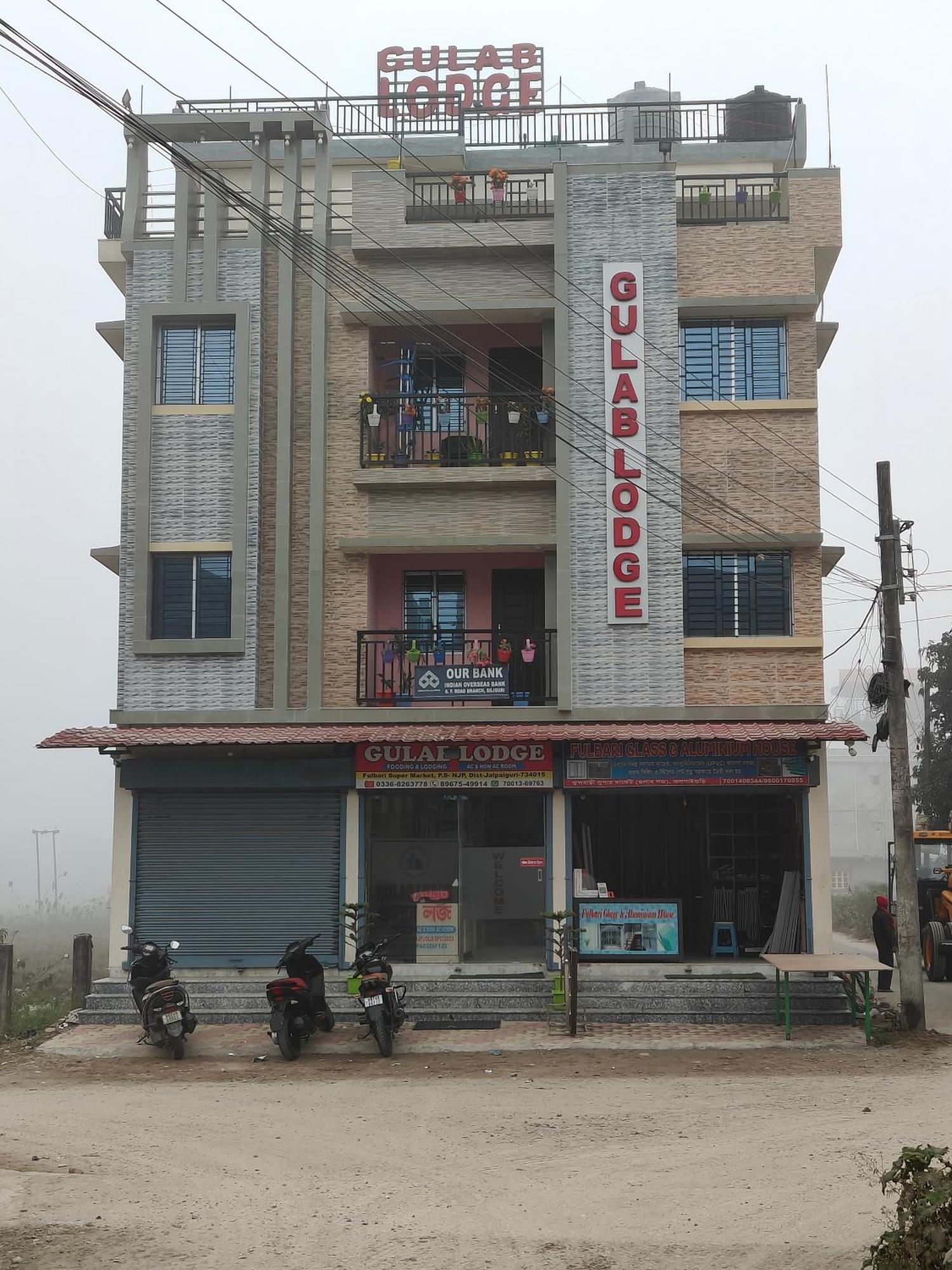 Gulab Lodge Siliguri Exteriör bild